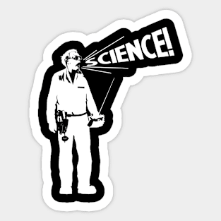 BACK TO THE FUTURE - Doc Brown Science! Sticker